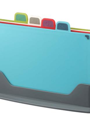 Доска разделочная с подставкой Board Set набор 4 шт Пластик