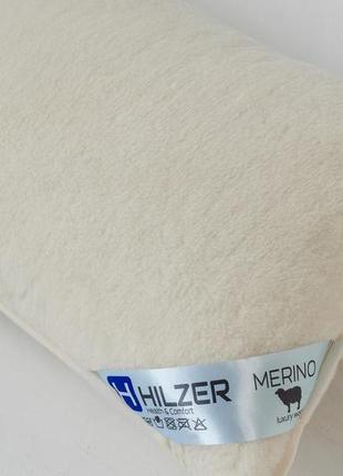 Подушка из овечьей шерсти мериносов hilzer merino - 70х70