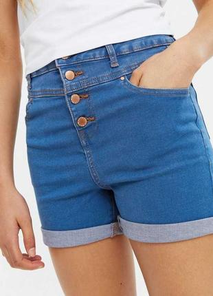 Джинсовые шорты new look для девочки 12 лет, 152 см