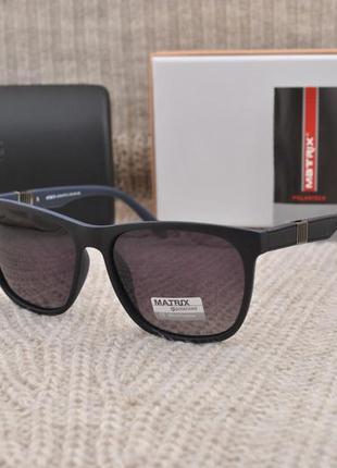Фирменные мужские солнцезащитные очки matrix polarized mt8574