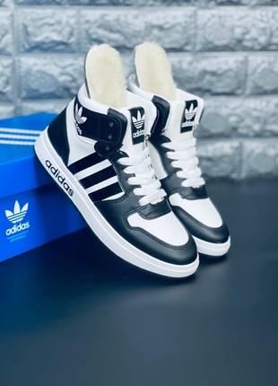 Зимові чоловічі кросівки Adidas Originals Forum Mid, Адідас 36-45