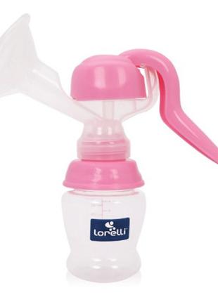 Молокоотсос Lorelli механический pink (10220360004)