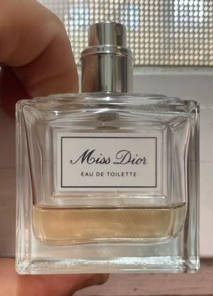 Туалетная вода Christian Dior Miss Dior Eau de Toilette б/у
