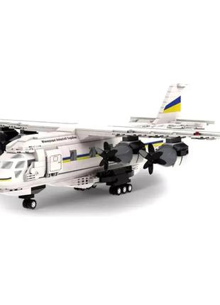 Конструктор пластиковый Самолёт Ан-225 Мрия Любите Украину Вой...