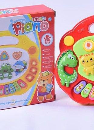 Детские Интерактивные музыкальные игрушки Пианино Животные ове...