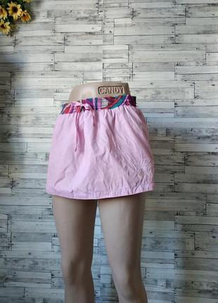 Женская юбка dillcee для тенниса двухсторонняя розовая размер ...
