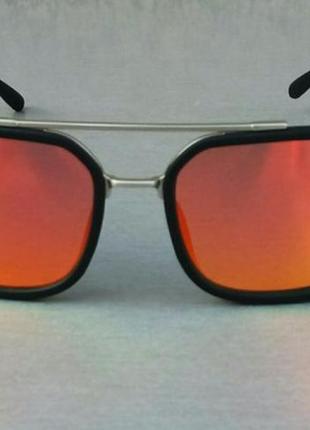Carrera очки мужские солнцезащитные оранжевые зеркальные