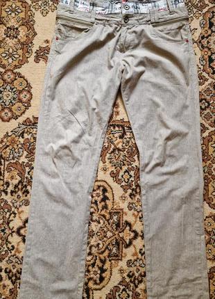 Фирменные хлопковые брюки desigual,оригинал,размер 34.