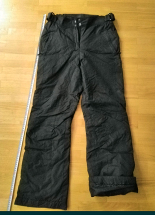 Жіночі гірськолижні штани Columbia,  розмір M. Чорні.