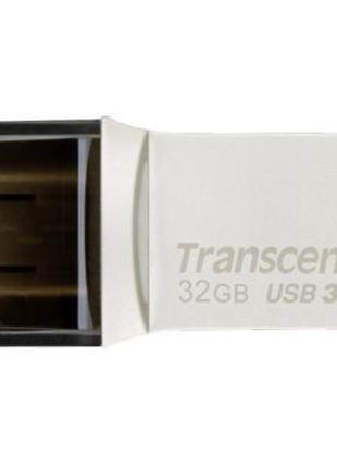 USB флеш накопитель Transcend 32GB JetFlash 890S Silver USB 3....