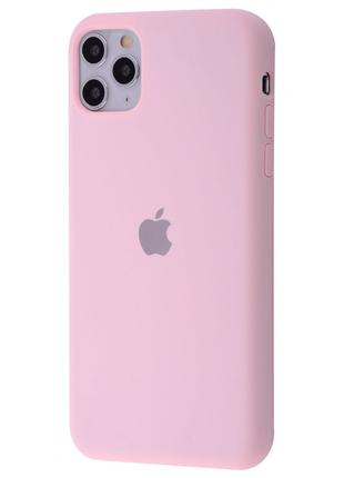 Чехол Silicone Case Full iPhone 11 Pro chalk pink