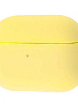 Чехол Silicone Case for AirPods 3 yellow