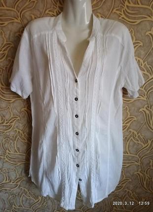 (703) отличная хлопковая блузочка g 3000 collection/ размер  40