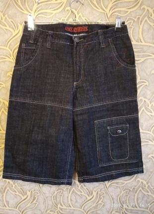 Чудові джинсові подовжені шорти c.k.s.rebel/вікон 14 років