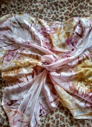 Нежный  шелковый  платок/больше платков на странице