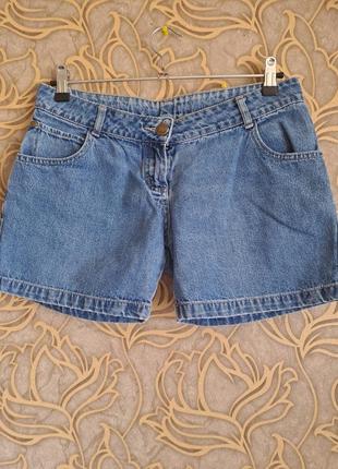 (1050) женские джинсовые шорты denim  co/размер  10/38
