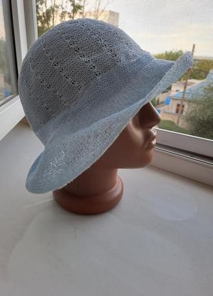 Вінтажний пляжний капелюшок/панаміка