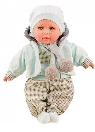 Реалистичный Пупс чудо малыш в теплой одежде рассказывает сказ...