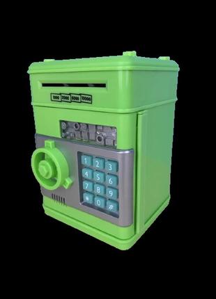 Електронна скарбничка-сейф банкомат із кодовим замком