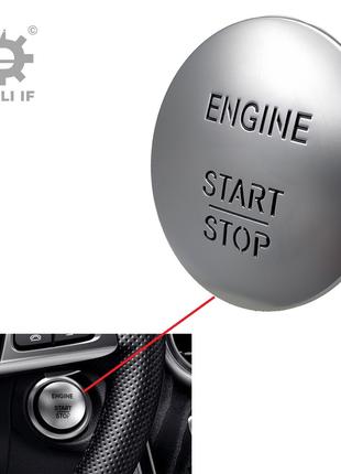 Кнопка зажигания пуска двигателя система start-stop C218 Merce...