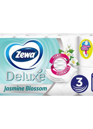 Туалетная бумага Zewa Deluxe Жасмин 3 слоя 8 рулонов (73225411...