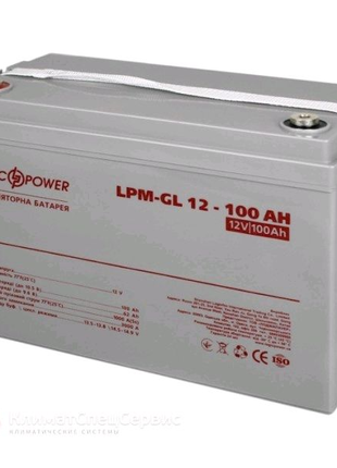 Logicpower lpm-gl 100ah гелевый аккумулятор