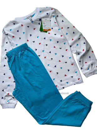 Хлопковая пижама или домашний костюм на девочку от ovs