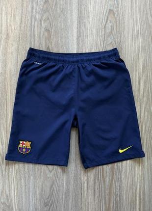 Подростковые спортивные шорты nike fc barcelona