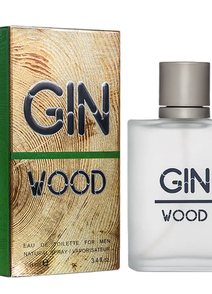 Туалетная вода для мужчин wood gin tm aromat 100 мл