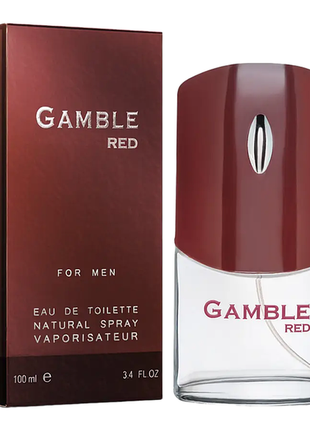 Туалетная вода для мужчин gamble red tm aromat 100 мл