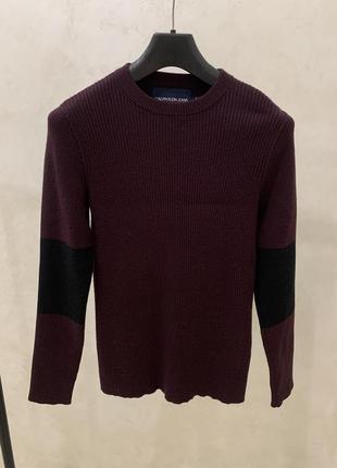 Джемпер calvin klein jeans фиолетовый свитер гольф водолазка