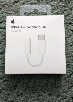 Переходник Apple USB-C to Headphones Jack