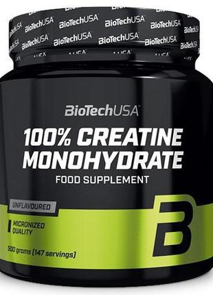Креатин BioTech 100% Creatine Monohydrate 500 грамів
