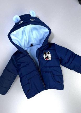 Куртка, курточка с ушками для малышей