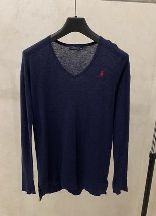 Джемпер свитер polo ralph lauren синий