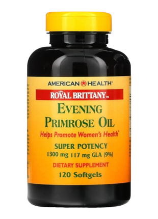 American health масло первоцвета вечернего примулы 1300 мг - 1...