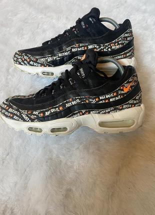 Кроссовки nike air max 95 just do it pack black