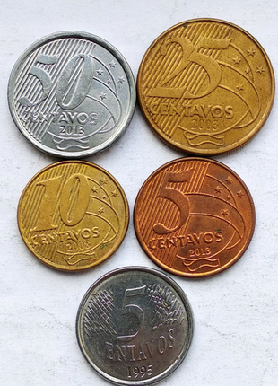 Продам монеты Бразилии