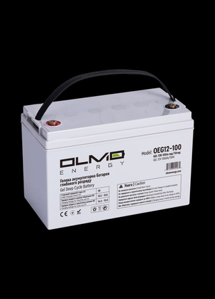 Гелевая аккумуляторная батарея глубокого разряда Olmo Energy OEG1