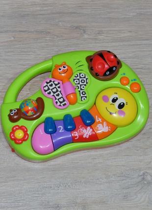 Музыкальное пианино huile toys (hola). детская развивающая игр...