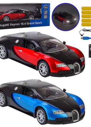 Машина аккум. р/у MZ арт. B14 (12шт) Bugatti Veyron, 1:14, 2 ц...