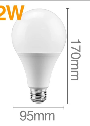 Лампа світлодіодна 22 Вт. Цоколь Е27. Економка.