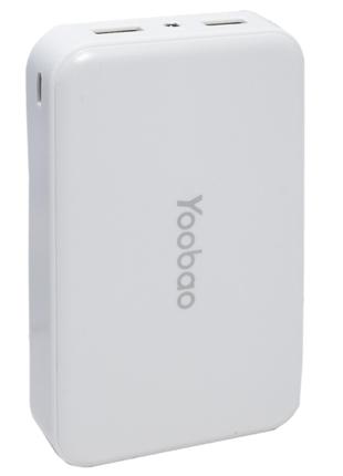 Power Bank Yoobao M5 — 10000 mAh — White