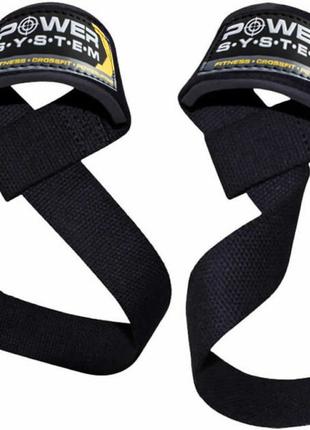 Лямки для тяги Power System Power Straps PS-3400 Black/Yellow