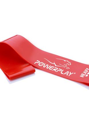 Фітнес-резинка PowerPlay 4114 Heavy Червона (500*50*1.2мм) - с...