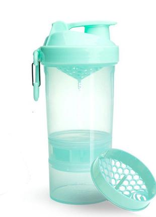 Шейкер спортивний Smartshake Original2GO 600ml Mint Green