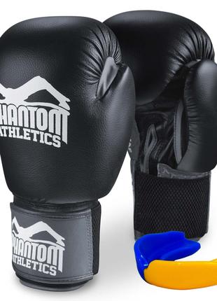Боксерские перчатки Phantom Ultra Black 10 унций