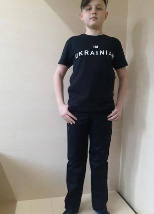 Подростковые черные джинсы для мальчика Турция 146 152 158 164