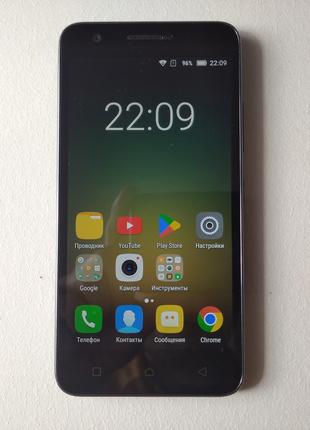 Смартфон Lenovo C2 (k10a40) black у відмінному стані + адаптер