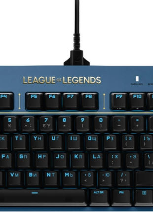 Клавиатура проводная Logitech G PRO Mechanical Keyboard League of